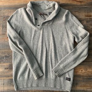 Ben Sherman Light Gray Wool Sweater XL